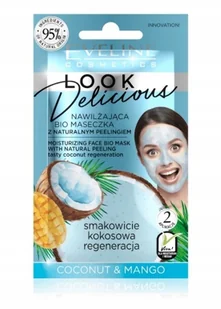 Eveline Nawilżająca maseczka kokosowa, 10 ml - Maseczki do twarzy - miniaturka - grafika 2