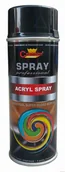 Farby i lakiery w sprayu - Champion Champion Farba Acryl Super 400ml RAL9005 czarny super połysk aerozol 5905179470805 - miniaturka - grafika 1
