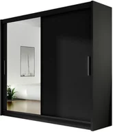 Szafy - Szafa przesuwna London VI - duża Szafa do sypialni - miniaturka - grafika 1