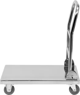 YATO WÓZEK PLATFORMOWY SKŁADANY STAL NIERDZEWNA YG-09080 - Wózki magazynowe - miniaturka - grafika 2