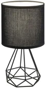 Lampy stojące - Rabalux Lampa stołowa E14/40W/230V czarna - miniaturka - grafika 1