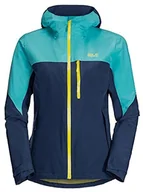 Kurtki i kamizelki sportowe damskie - Jack Wolfskin Jack Wolfskin Damska kurtka Go Hike Dark Indigo M 1113971 - miniaturka - grafika 1