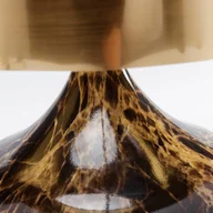 Lampy stojące - KARE Mamo Deluxe lampa stołowa, złota, obracana - miniaturka - grafika 1