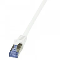 Kable miedziane - LogiLink Patchcord CQ3121S Cat.6A S/FTP 30m biały CQ3121S - miniaturka - grafika 1