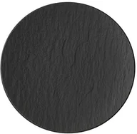 Talerze - Villeroy Boch Manufacture Rock talerz do chleba, strona wierzchnia naczynia z wysokiej jakości porcelany premium w kolorze szarym, 16 cm, biały, 16 x 16 x 3 cm 10-4239-2660 - miniaturka - grafika 1