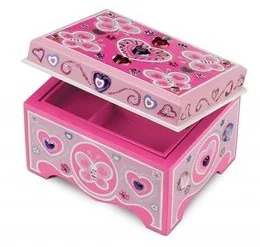 Melissa&Doug zestaw kreatywny Szkatułka na biżuterię - Prace ręczne dla dzieci - miniaturka - grafika 2
