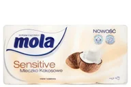 Papier toaletowy - Metsa Tissue Papier toaletowy Mola Sensitive Mleczko Kokosowe (8 rolek) - miniaturka - grafika 1