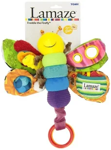 Tomy Zawieszka Lamaze motylek Freddie LC27024 BC3) LC27024 BC3 LC27024 BC3 - Zawieszki dla dzieci i niemowląt - miniaturka - grafika 3