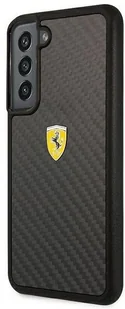 Ferrari FEHCS22SFCAK S22 S901 czarny/black hardcase On Track Real Carbon hurtel-91975-0 - Etui i futerały do telefonów - miniaturka - grafika 2