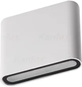 Lampy ogrodowe - Kanlux ospel Oprawa elewacyjna GARTO LED EL 8W-W 350lm 4000K b.neutralna IP54 Biały 29271 - miniaturka - grafika 1