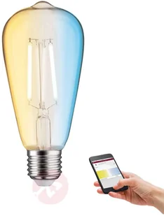 Paulmann żarówka rustykalna LED E27 7W Zigbee, CCT - Żarówki LED - miniaturka - grafika 2