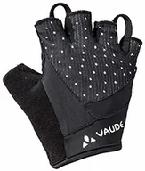 Rękawiczki rowerowe - VAUDE Vaude Advanced Gloves II 413770100600 damskie rękawice rowerowe, z krótkim palcem, czarne - miniaturka - grafika 1