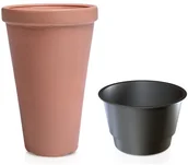 Donice - Prosperplast Donica Classic Tower DBC30 ceglasty (10324) - miniaturka - grafika 1