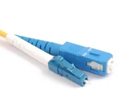 Patchcordy - Opto Patchcord Opto LC/UPC-SC/UPC SM simplex 15m - miniaturka - grafika 1