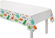 Urodziny dziecka - AMSCAN Obrus urodzinowy Dinozaury - 137 x 260 cm - 1 szt. - miniaturka - grafika 1