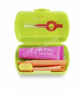 Curaden Zestaw podróżny do higieny jamy ustnej Be You Travel Set - Szczoteczki do zębów Curaden Zestaw podróżny do higieny jamy ustnej Be You Travel Set - Szczoteczki do zębów - miniaturka - grafika 2