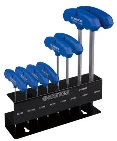 KING TONY Zestaw imbusów z uchwytem T 21208MR - Klucze i nasadki - miniaturka - grafika 2