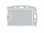 Identyfikatory - Argo Identyfikator Holder na dwie karty 2K clear / opk 50szt 601315 - miniaturka - grafika 1