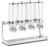 Inne urządzenia gastronomiczne - Royal Catering Dozownik do płatków - 14 litrów - stal nierdzewna - Catering - RCCS-3.5LSS4 RCCS-3.5LSS4 - miniaturka - grafika 1