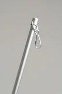 Akcesoria do wystroju okien - Gerster PRĘT DO PRZESUWANIA FIRAN SREBRNY 125 CM SOLIDNY Z METALU NIEMIECKI 1765 125 0084 - miniaturka - grafika 1