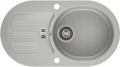 Zlewozmywaki - AXIS GROUP Zlew Malibu 30 1-komorowy szary - miniaturka - grafika 1