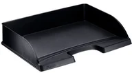 Półki na dokumenty - Leitz PÓłKA NA DOKUMENTY PLUS POZIOMA CZARNY 52180095 - miniaturka - grafika 1