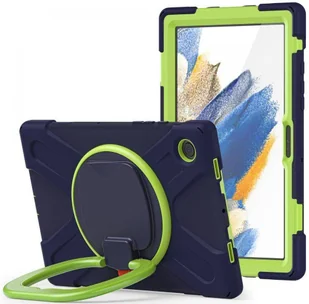 TECH-PROTECT Etui na Galaxy Tab A8 10.5 X200/X205 TECH-PROTECT X-Armor Granatowo-zielony - Etui do czytników e-book - miniaturka - grafika 3