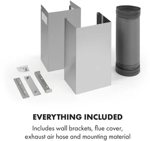 Klarstein CGCH2-SilverLining90 - Okapy kuchenne - miniaturka - grafika 2