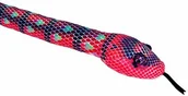 Maskotki i pluszaki - Wild Republic 23527 Pluszowy wąż czerwony i zielony, miękka zabawka, 137 cm, wiele 23527 - miniaturka - grafika 1