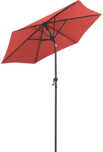 vidaXL Parasol terakota 200 x 211 cm aluminium 47209 - Parasole ogrodowe - miniaturka - grafika 4