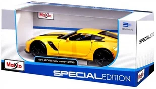 Maisto Samochód Corvette Z06 2015 skala 1:24 - Kolekcjonerskie modele pojazdów - miniaturka - grafika 2