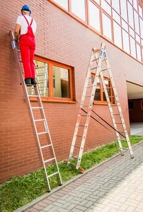 Krause 996 99674955 Drabina profesjonalna Monto Tribilo 3x9 wysokość robocza 6,90m) 74955-uniw - Drabiny - miniaturka - grafika 5