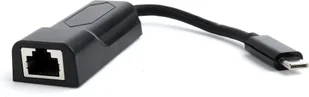 Gembird Adapter USB Typ-C do LAN Gigabit czarny AIGEMA000000010 - Adaptery i przejściówki - miniaturka - grafika 2