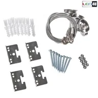 Akcesoria do oświetlenia - Maclean Linki do montażu panelu led sufitowego Led4U LD159 LD159 - miniaturka - grafika 1