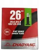 Dętki rowerowe - Dętka Fat Bike 26 x 4,25/4,80 26x4.8 26x4.25 26x4 - miniaturka - grafika 1