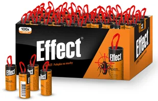 EFFECT Lep na muchy Effect. Pułapka na muchy 4 szt. - Zwalczanie i odstraszanie szkodników - miniaturka - grafika 2