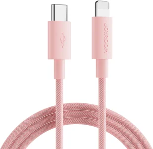 Joyroom wytrzymały kabel USB Typ C - Lightning do szybkiego ładowania / transmisji danych 20W 1m żółty (S-1024M13) S-1024M13 - Kable USB - miniaturka - grafika 3