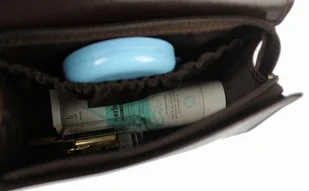 MARCO (PL) Skórzana Elegancka i Stylowa Kosmetyczka MARCO (PL) Średnia K12 - Kosmetyczki, organizery i kuferki - miniaturka - grafika 7