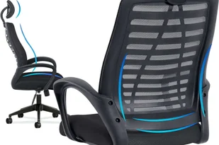 Fotel biurowy, krzesło biurowe MarkAdler Fotel biurowy MarkAdler Manager 2.0 Black MA-Manager 2.0 Black - Fotele i krzesła biurowe - miniaturka - grafika 5