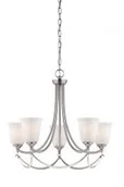 Lampy sufitowe - Quoizel Winnsboro QZS-LWSC0333C1 żyrandol 5x60W/E27 QZS-LWSC0333C1 - miniaturka - grafika 1