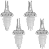 Pozostałe akcesoria barmańskie - Nalewak dozownik kurek do butelek przezroczysty ZESTAW 4szt - miniaturka - grafika 1