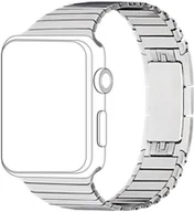 Akcesoria do smartwatchy - Apple TOPP TOPP pasek do Watch 42/44 mm bransoleta, srebrny - miniaturka - grafika 1