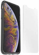 Etui i futerały do telefonów - Otterbox Clear Case + Performance Glass, przezroczyste etui ochronne odporne na upadki do iPhone XS Max - czarne 78-52435 - miniaturka - grafika 1