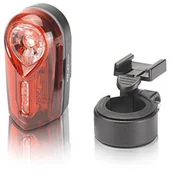 Lampki rowerowe - XLC nesso światło tylne, czarna, 9 x 19 x 2 cm 2500218300 - miniaturka - grafika 1