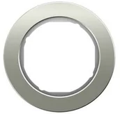 Klawisze i ramki - Berker R.classic stal szlachetna/biały ramka 1 B_10112014 - miniaturka - grafika 1