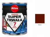 Farby zewnętrzne - Altax Mahoń 750 ml Emalia Super Trwała - miniaturka - grafika 1