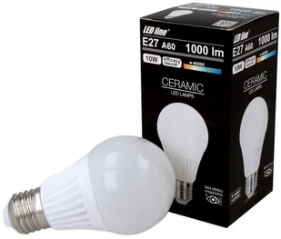 LED Line Żarówka E27 170-250V 10W 1000LM 4000K A60 241727 - Żarówki LED - miniaturka - grafika 2