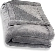 Narzuty - CelinaTex Montreal koc z polaru, mikrowłókno, narzuta, pled, srebrny szary, 150 x 200 cm 5000085 - miniaturka - grafika 1