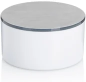 Lusterka do makijażu - Kela słoik kosmetyczny i lusterko 2w1 TILDA biały - miniaturka - grafika 1