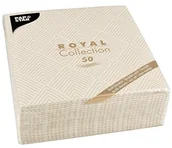 Pozostałe akcesoria barmańskie - Papstar , 50 serwetek "Royal Collection" 1/4 składane 40 cm x 40 cm "Elegance" do szampana, # 86497 86497 - miniaturka - grafika 1